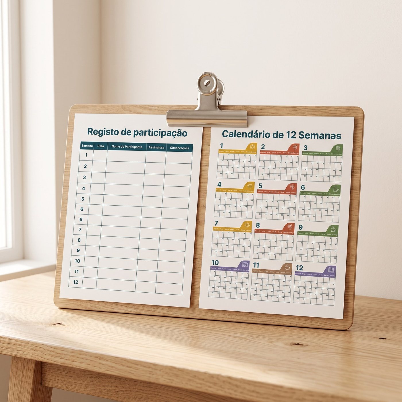 O Calendário e o Registo